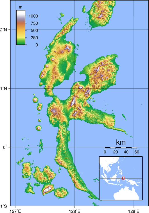 Halmahera_Topography